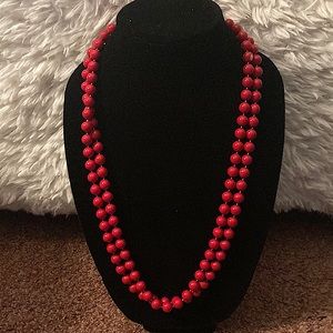 Red necklace